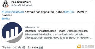 054dd开头地址向binance转入1000枚WBTC