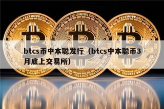 btcs币中本聪发行（btcs中本聪币3月底上交易所）